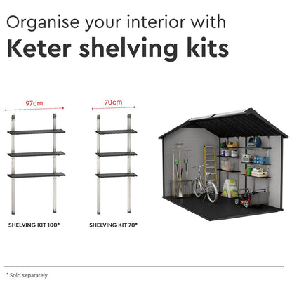 Premier Apex Shed 7.5 × 11.5 ft