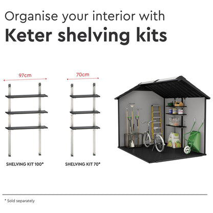 Premier Apex Shed 7.5 × 9 ft