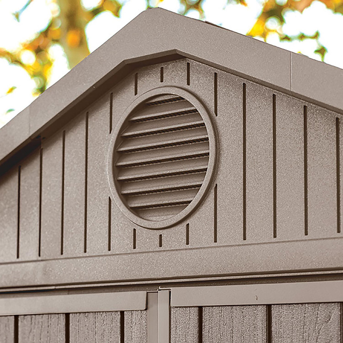 Darwin Apex Garden Storage Shed 6 × 6 ft Brown